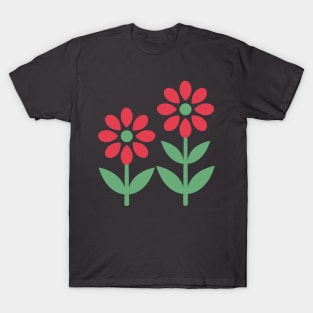 Cute Colorful Flowers T-Shirt